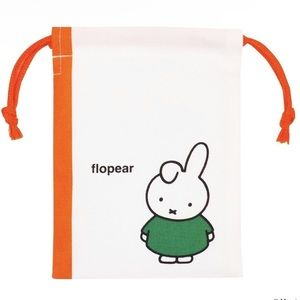 small nijntje miffy bunny drawstring bag